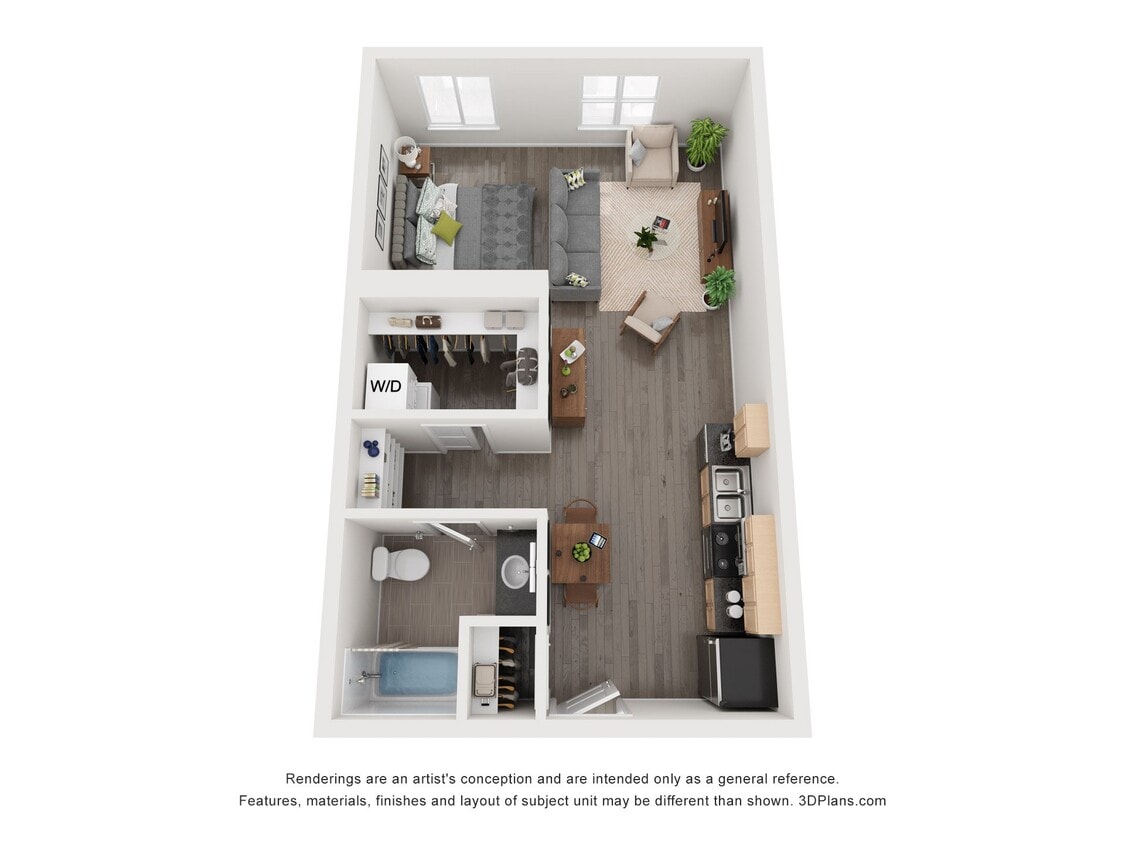 Floor Plan - Studio