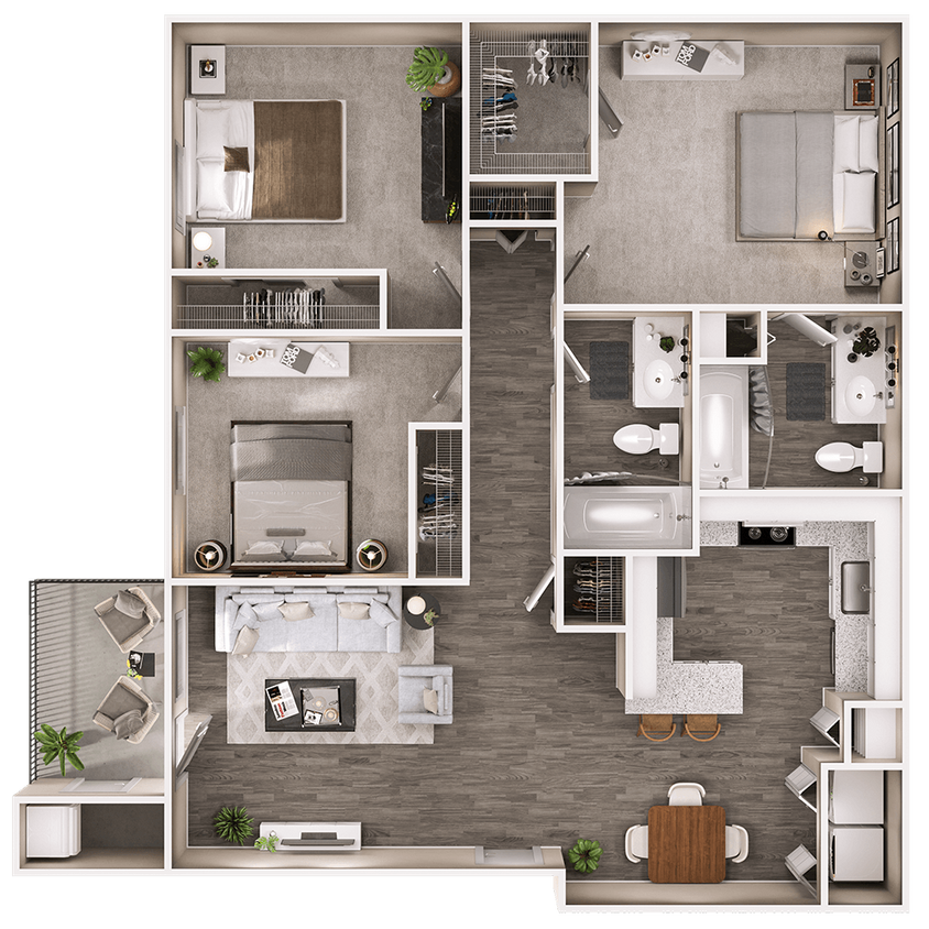 Floor Plan - Caroline