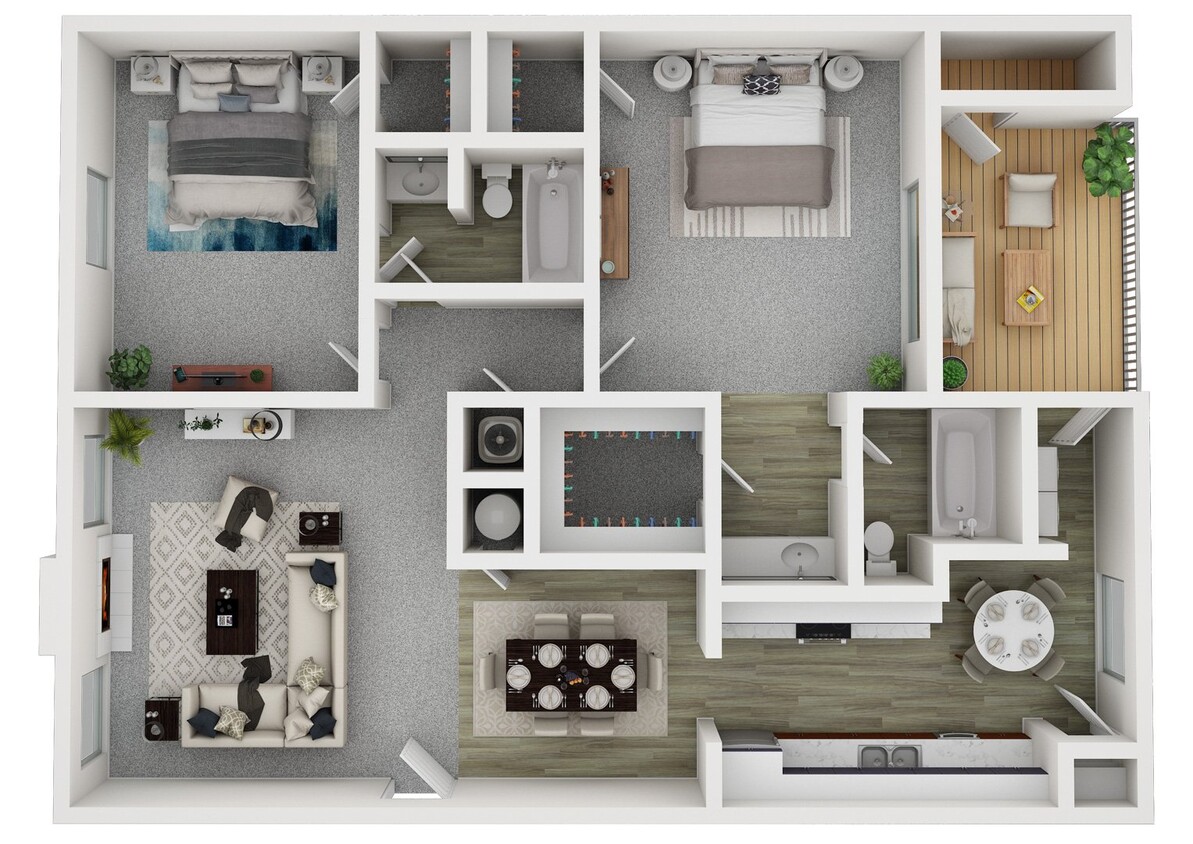 Floor Plan - Hickory