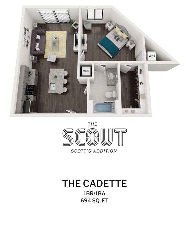 Floor Plan - The Cadette