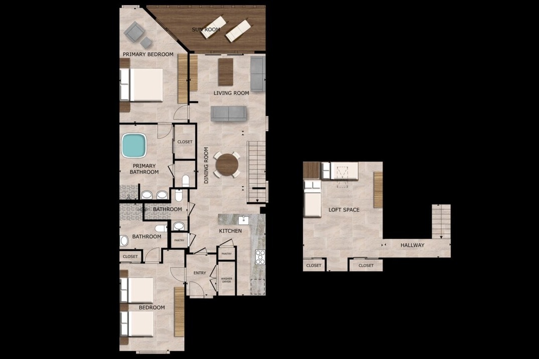Floor Plan - Grand with Loft