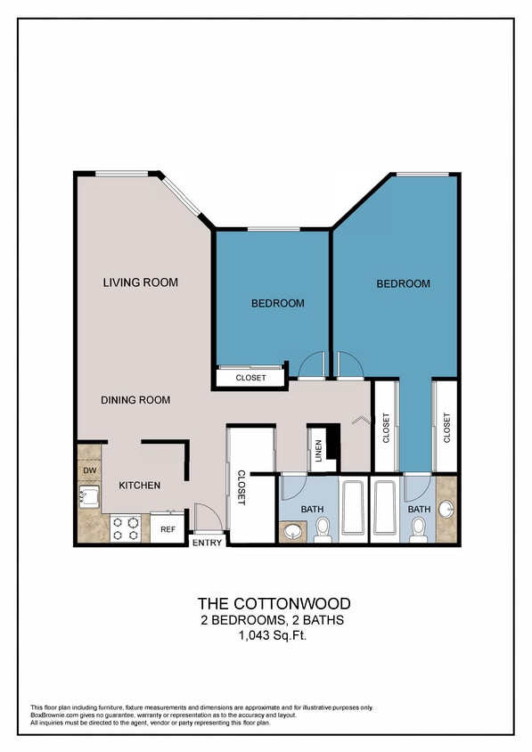 Floor Plan - Cottonwood