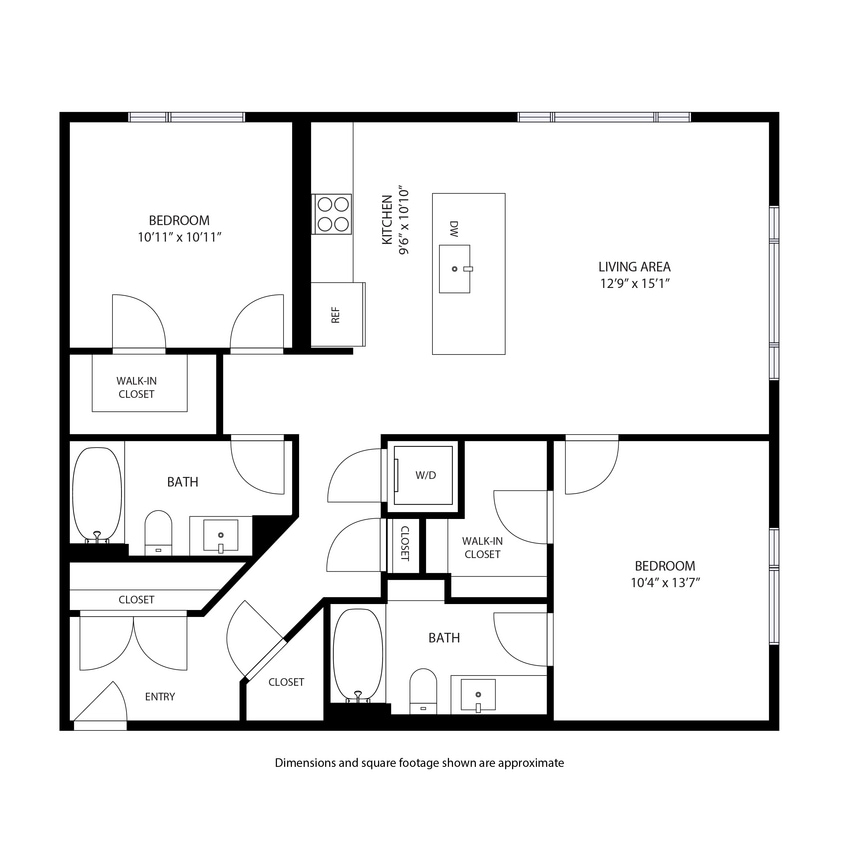 Floor Plan - The Iron Horse