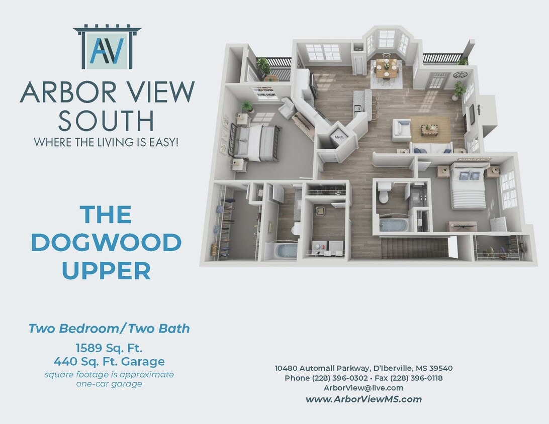 Floor Plan - The Dogwood Upper