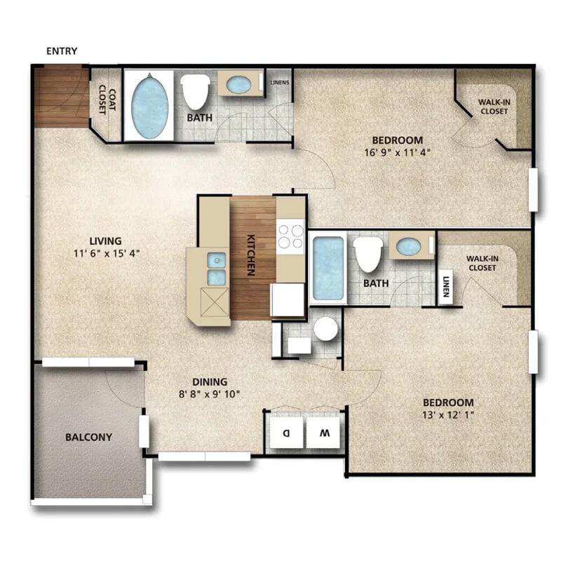 Floor Plan - Kent I Premium