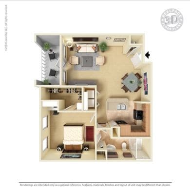 Floor Plan - St. Charles