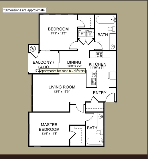 2BR/2BA - C