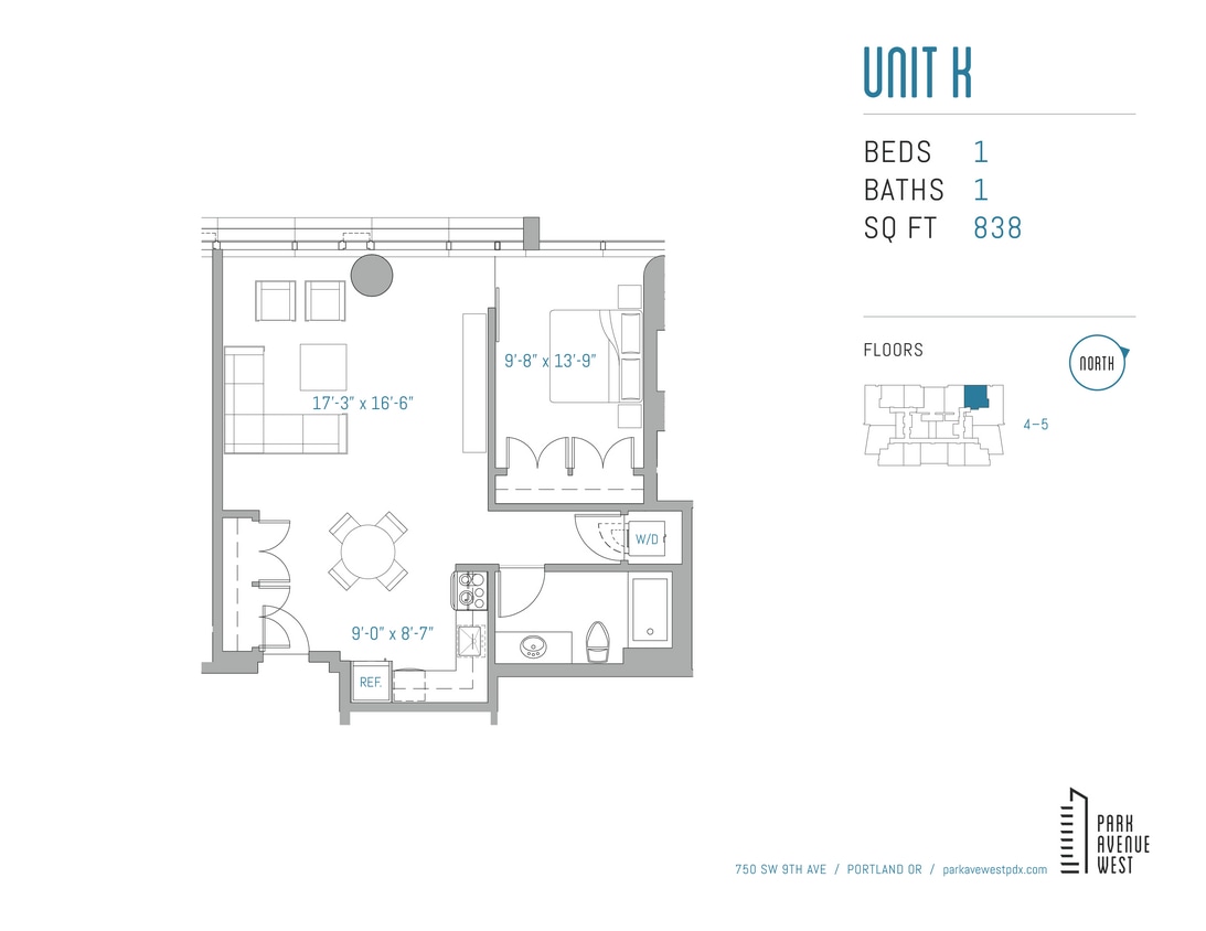 Floor Plan - Unit K