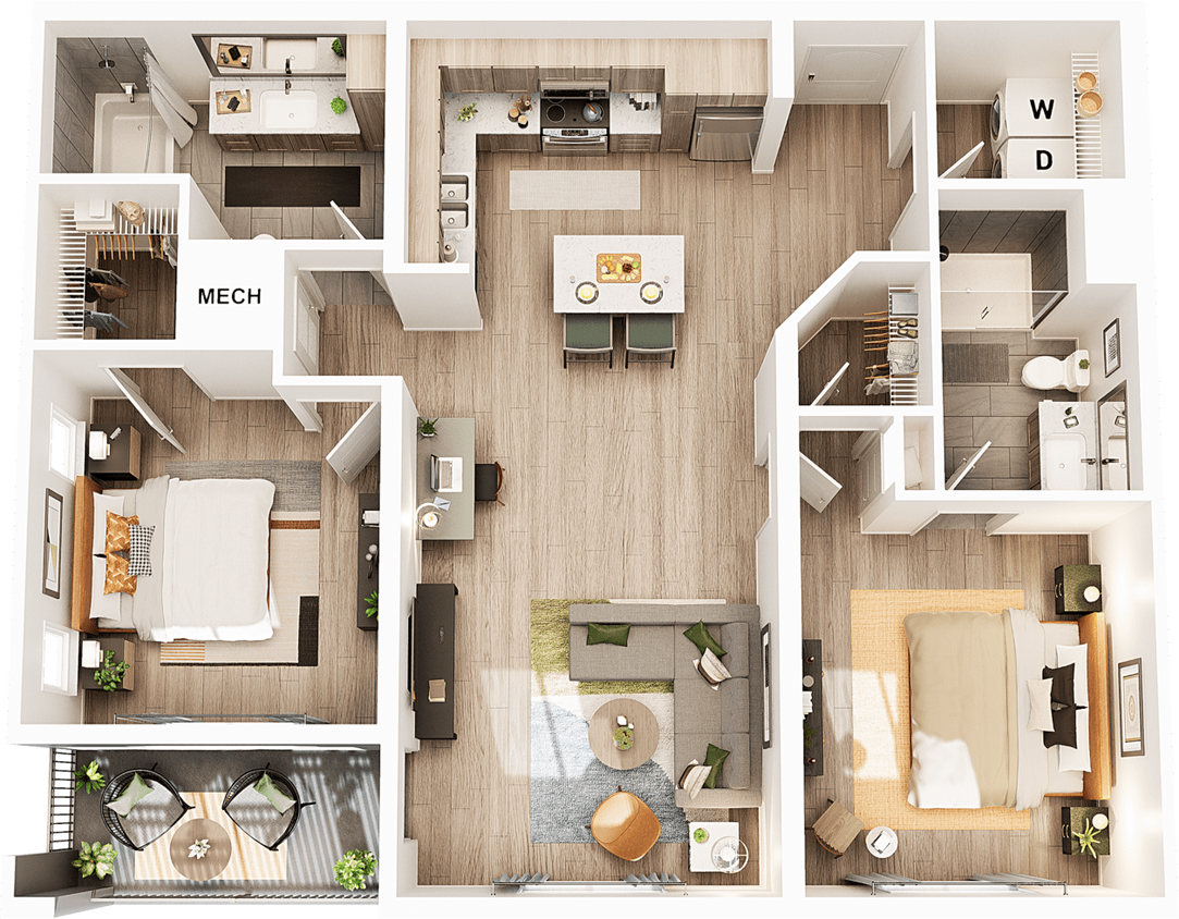 Floor Plan - Crescent