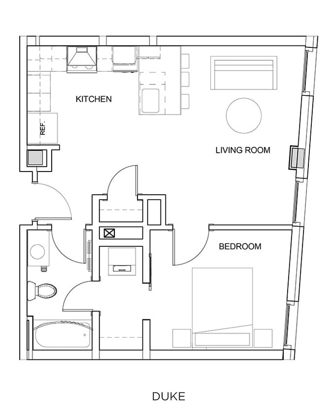 Duke | 1 Bedroom - Duke