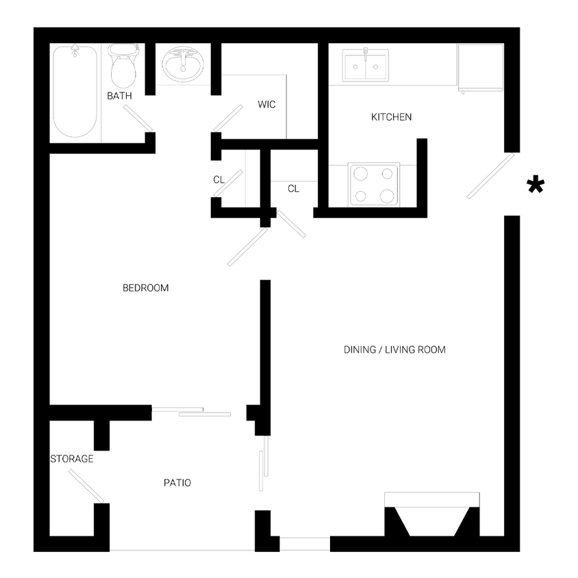 Floor Plan - The Barcroft