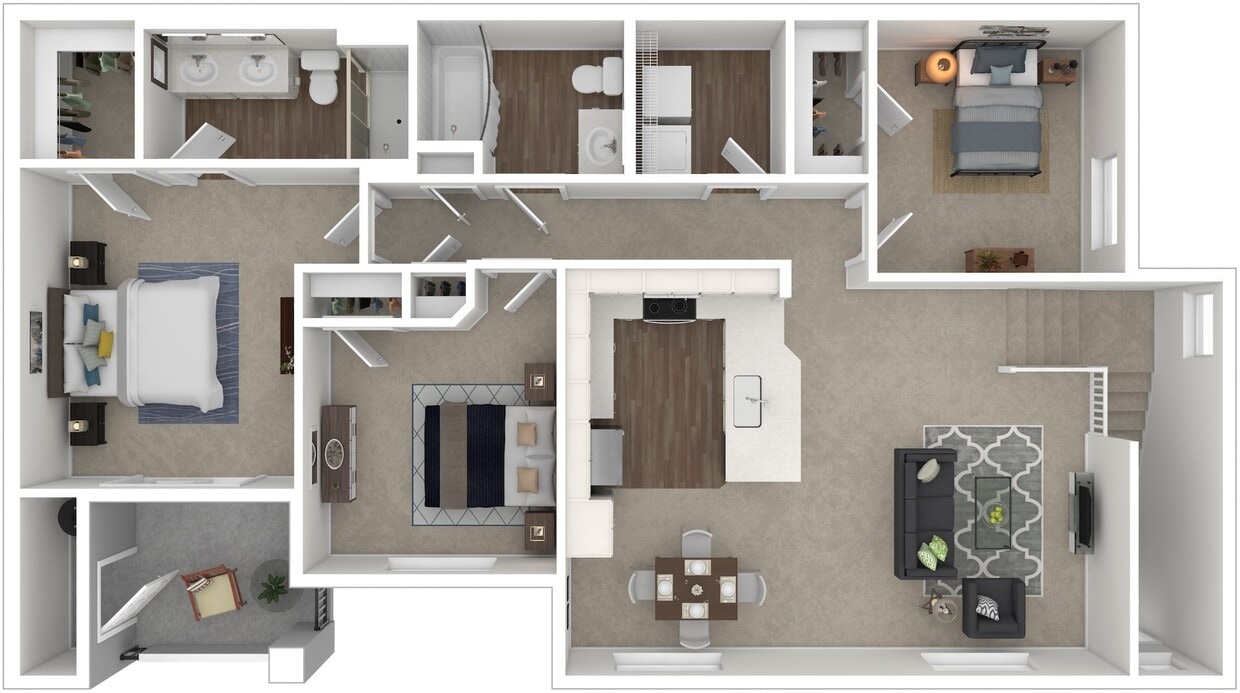 Floor Plan - 3X2E