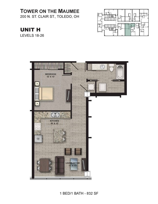 Unit H - Floorplan H