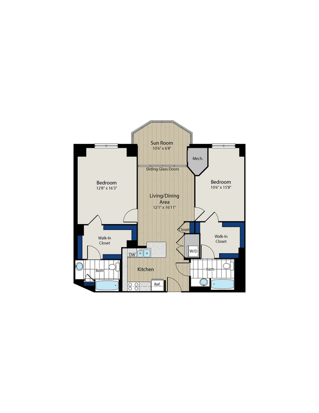 The Dupont Floor Plan - Dupont
