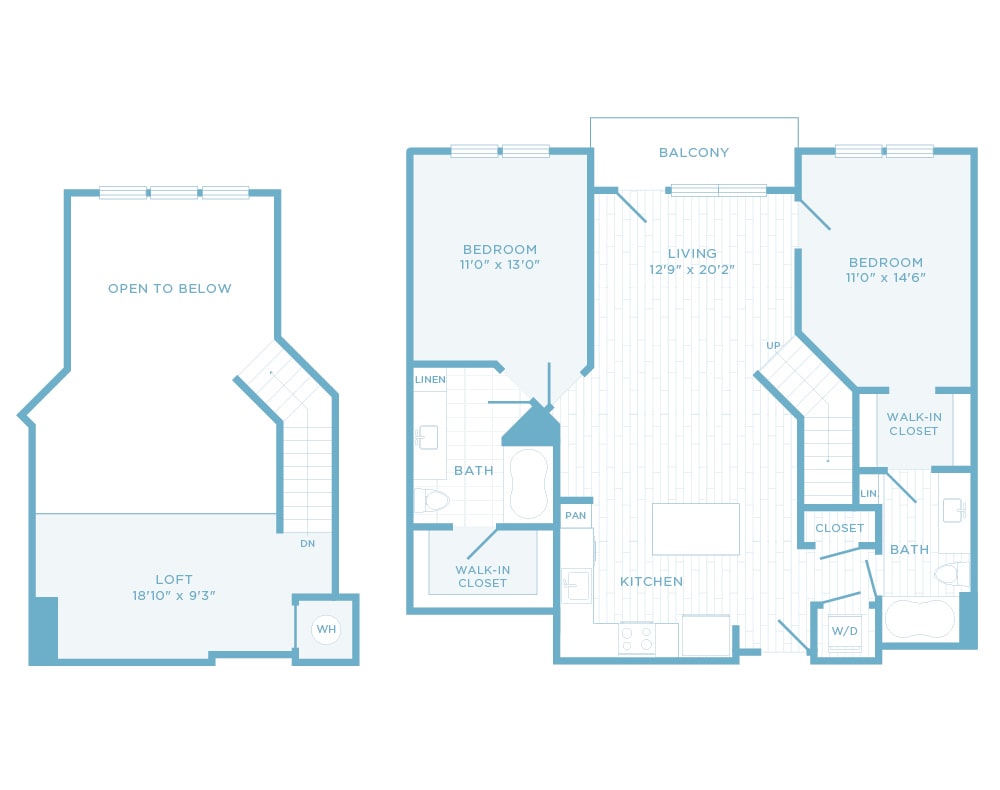 Floor Plan - B2U + Loft