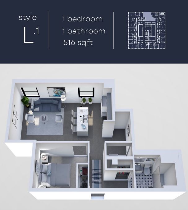 Floor Plan - Unit L.1