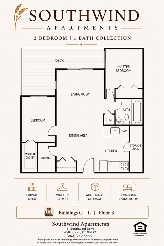 2BD - Two Bedroom