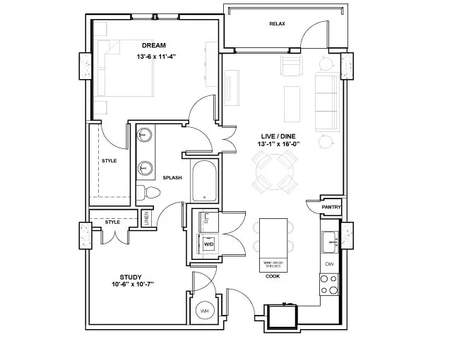 Floor Plan - The Jones Tower