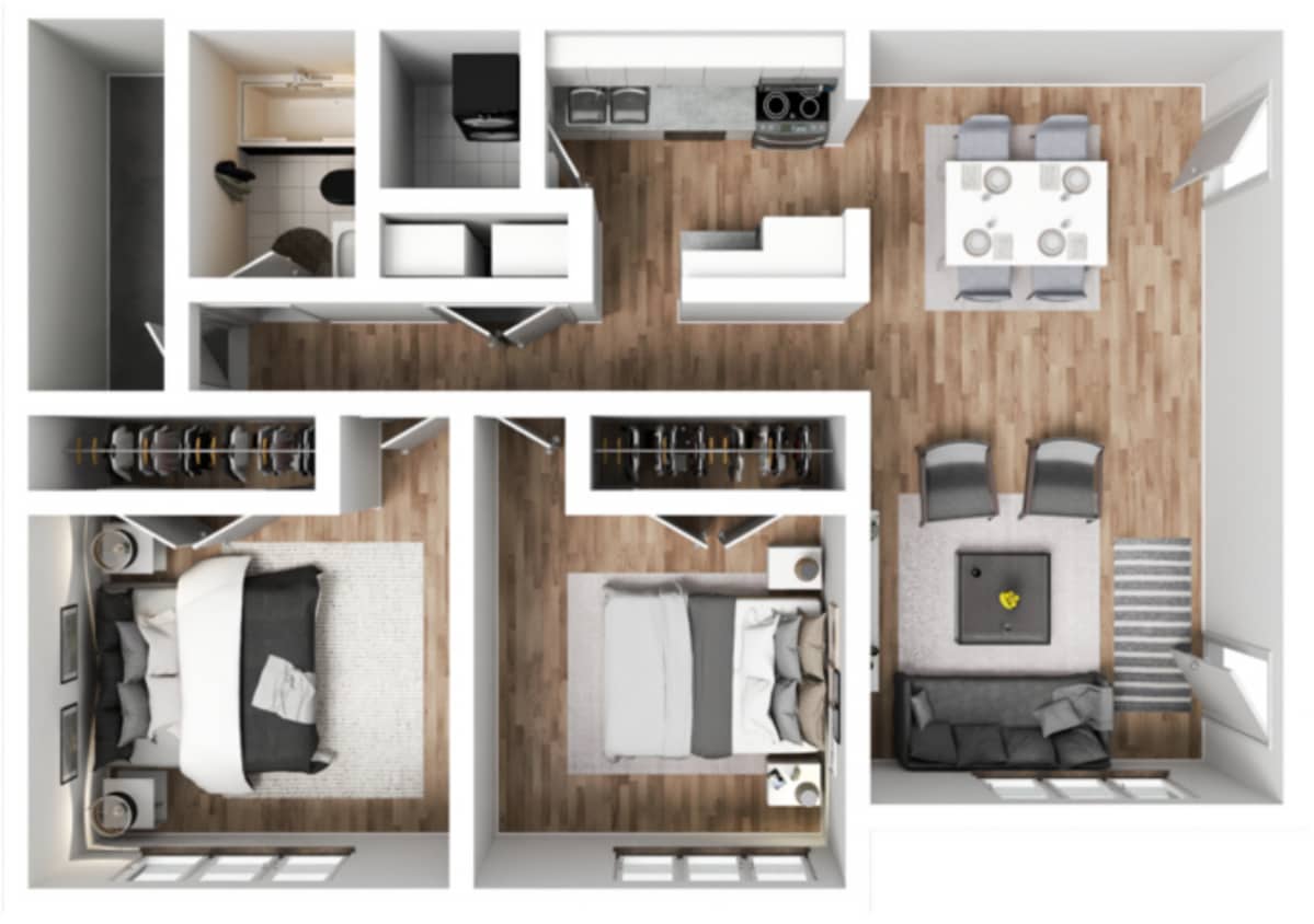Floor Plan - The Lavender