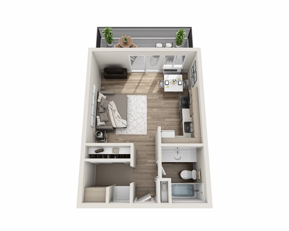Floor Plan - Plan E1B