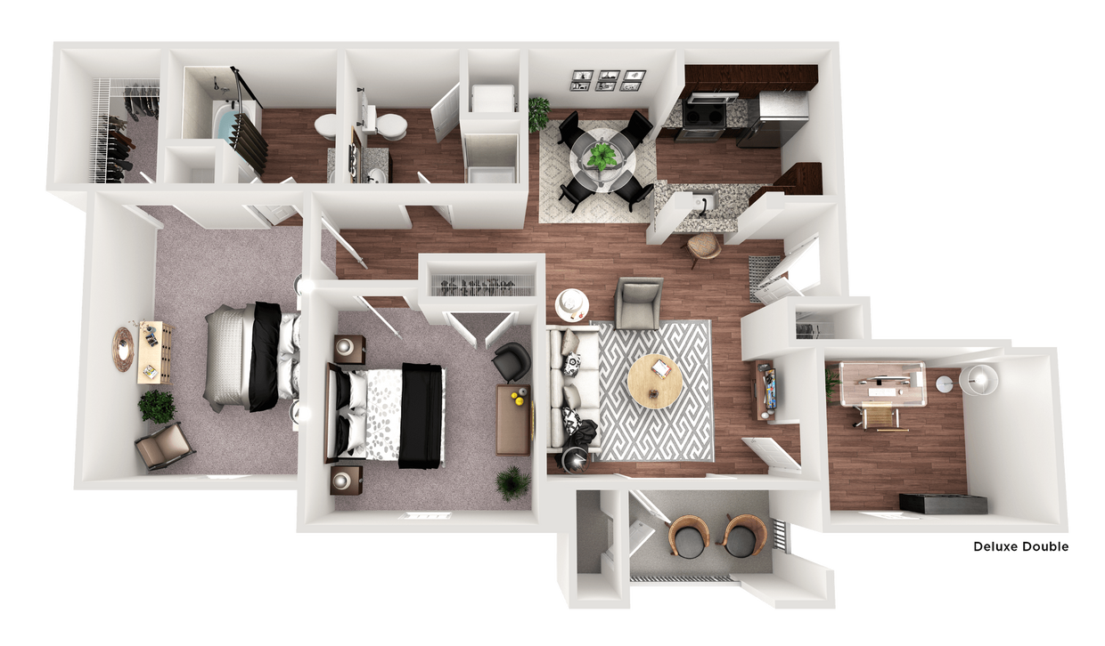 Floor Plan - Deluxe Double