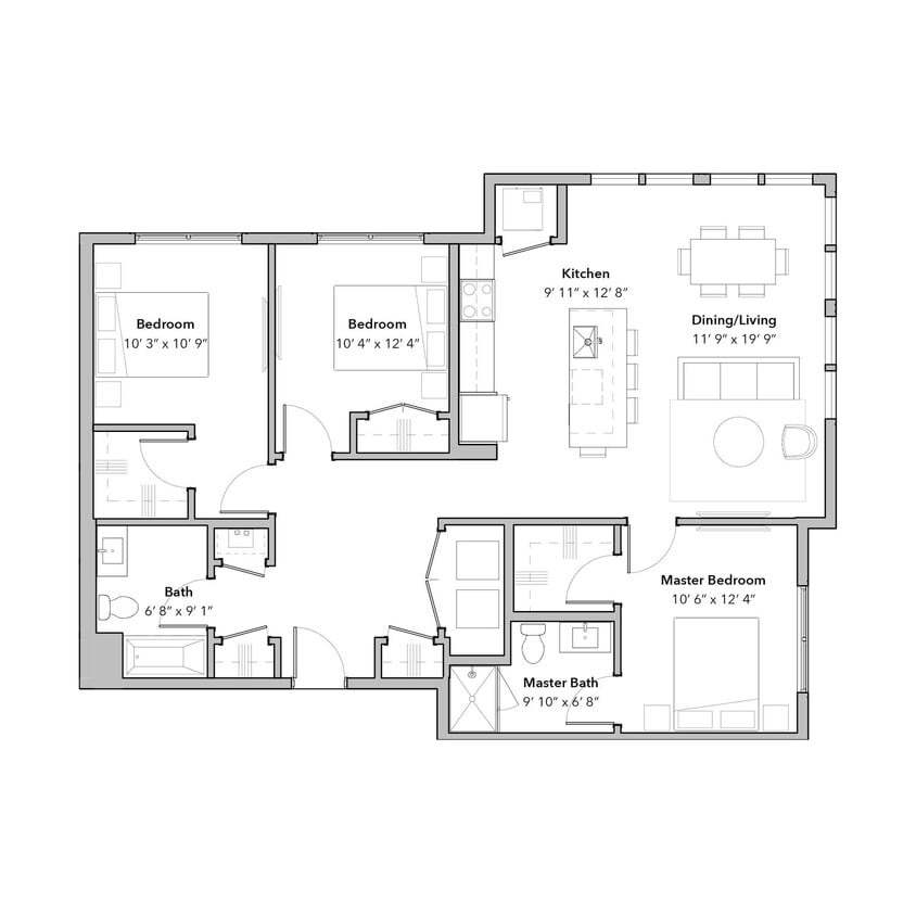 Floor Plan - Breakwater  
