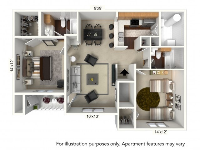 Floor Plan - B2 Plan