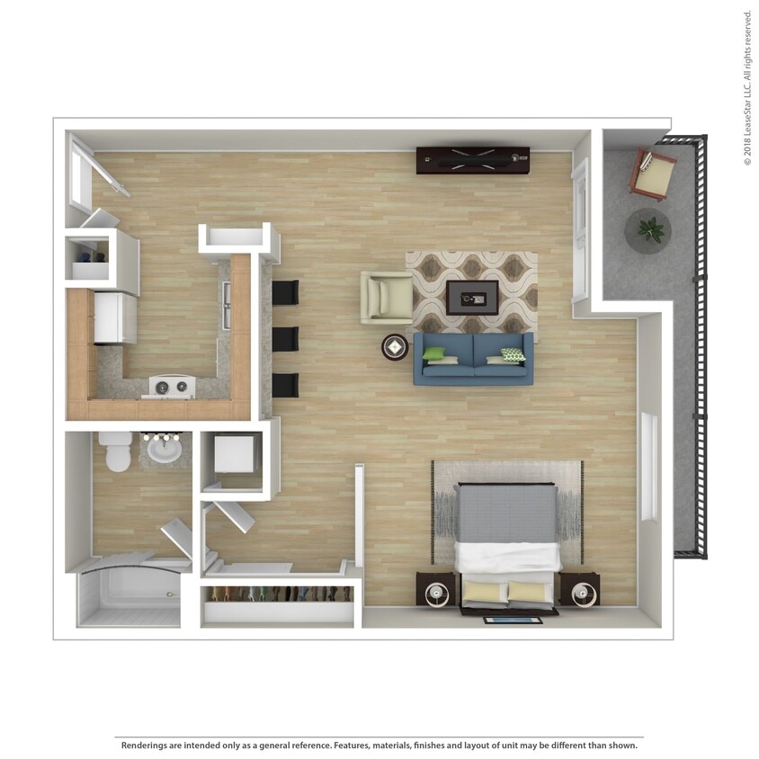 Floor Plan - Studio