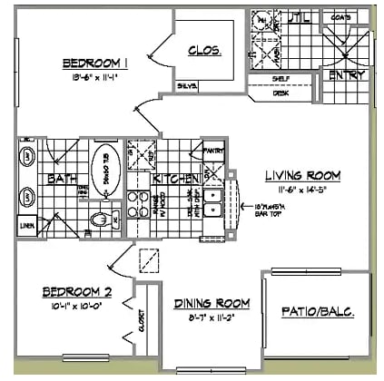 Floor Plan - Rosedown