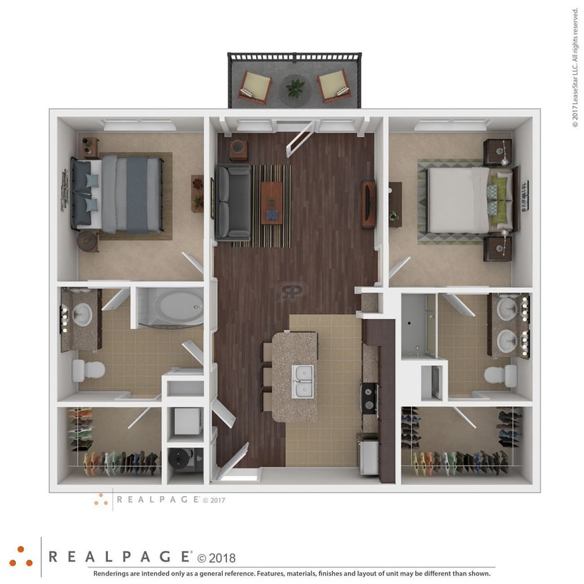 Floor Plan - Les Paul - B2