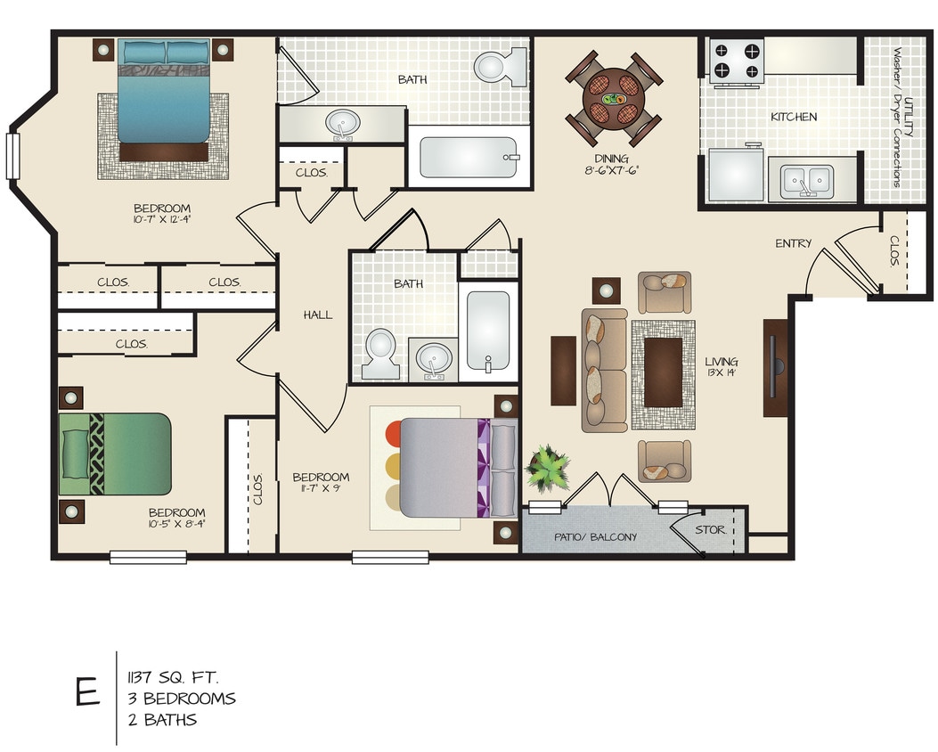 Floor Plan - E