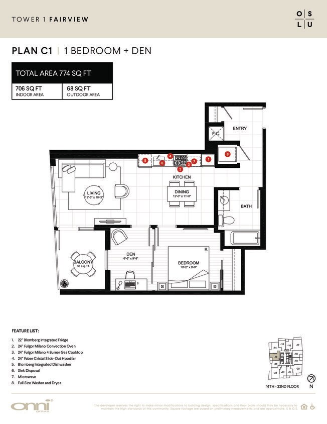 Floor Plan - Fairview C1