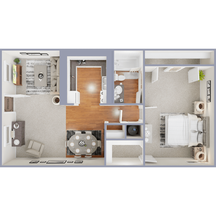 1B1B_174868_Overhead_705845.png - 1 Bedroom 1 Bath
