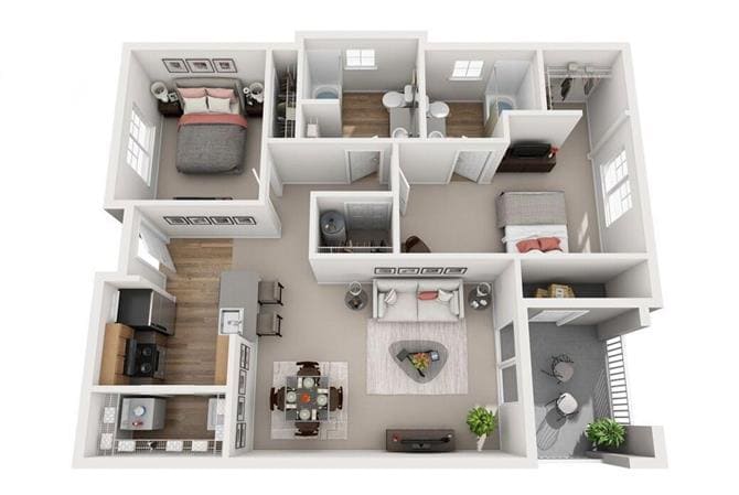 Floor Plan - Dearborn Large