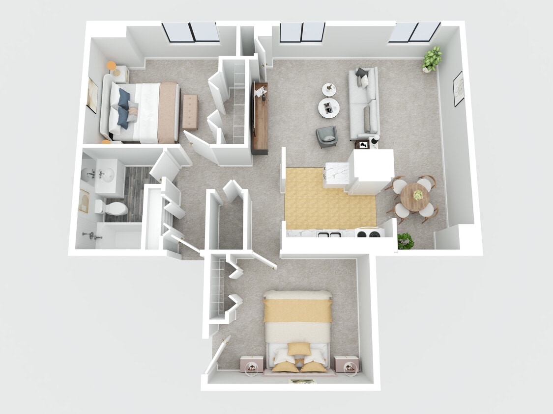 Floor Plan - 2 Bedroom Floor Plan B3