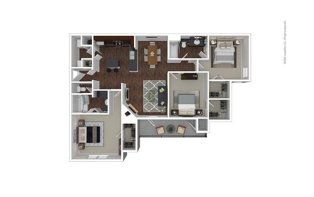 Floor Plan - The Churchill Downs