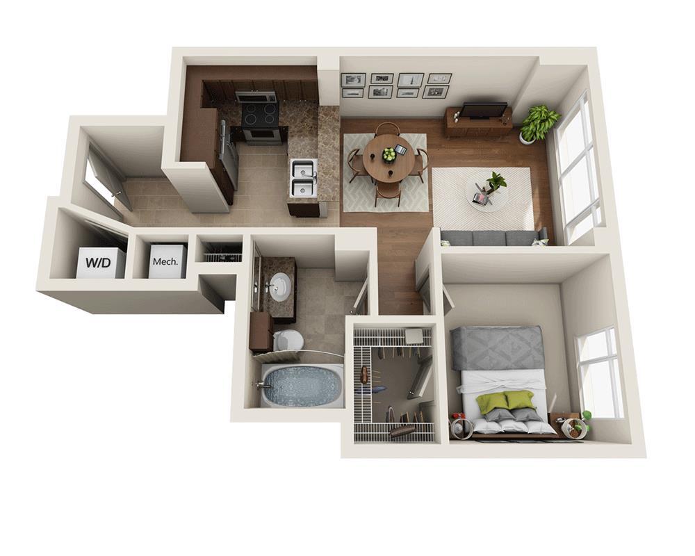 Floor Plan - Plan C (A1C)