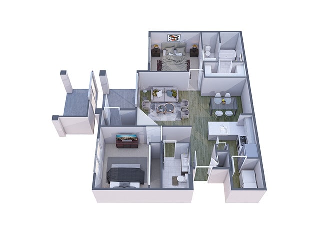 Floor Plan - B1 North