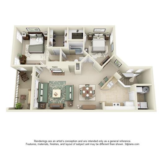 Floor Plan - Safflower II