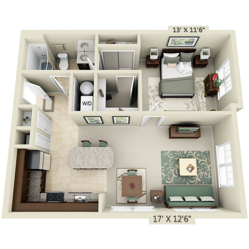 Floor Plan - A1B