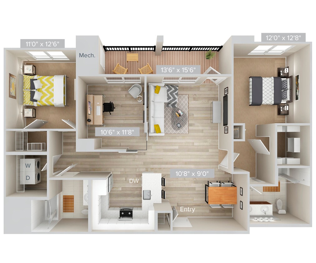 Floor Plan - B12dps-1341