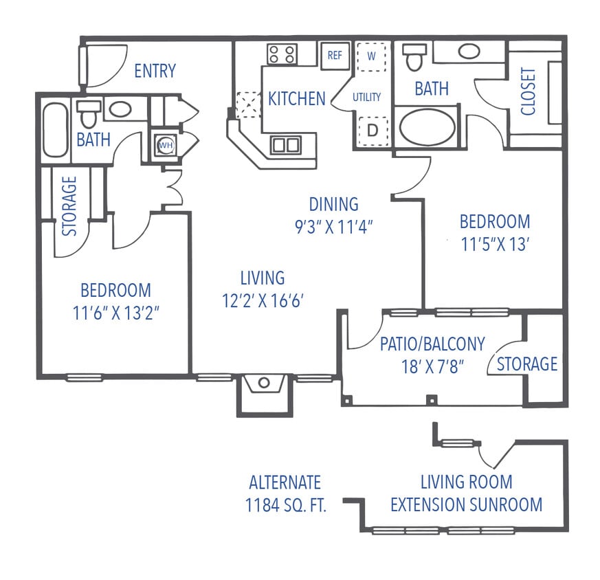 Floor Plan - Denali w Extension
