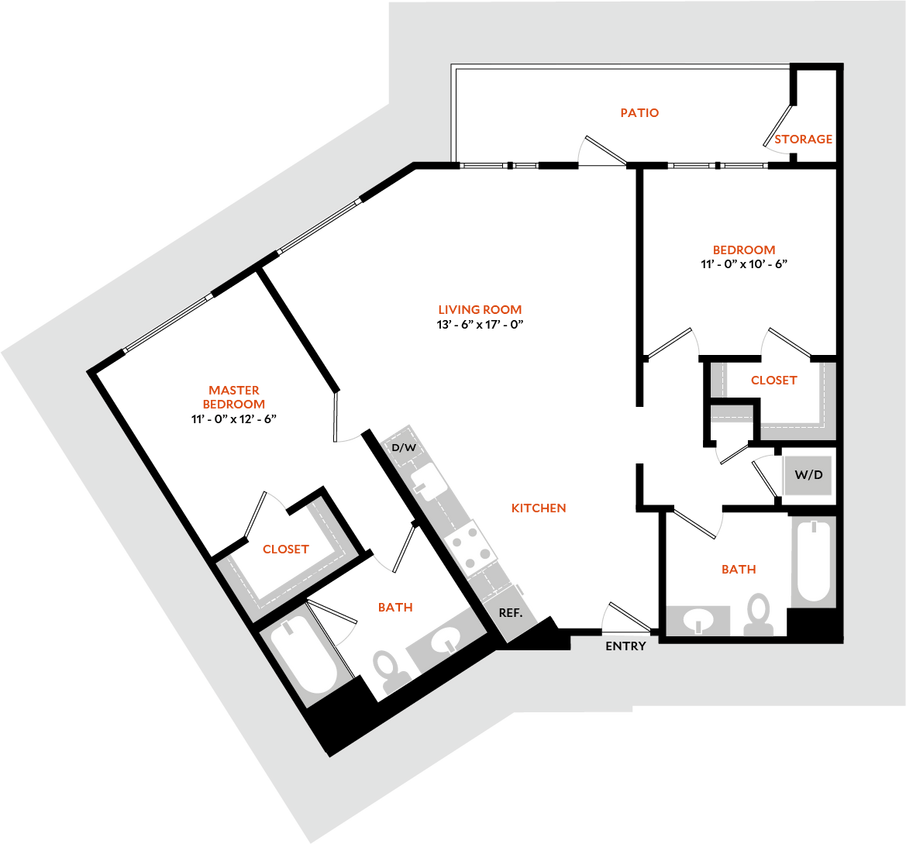 Floor Plan - Plan 2D