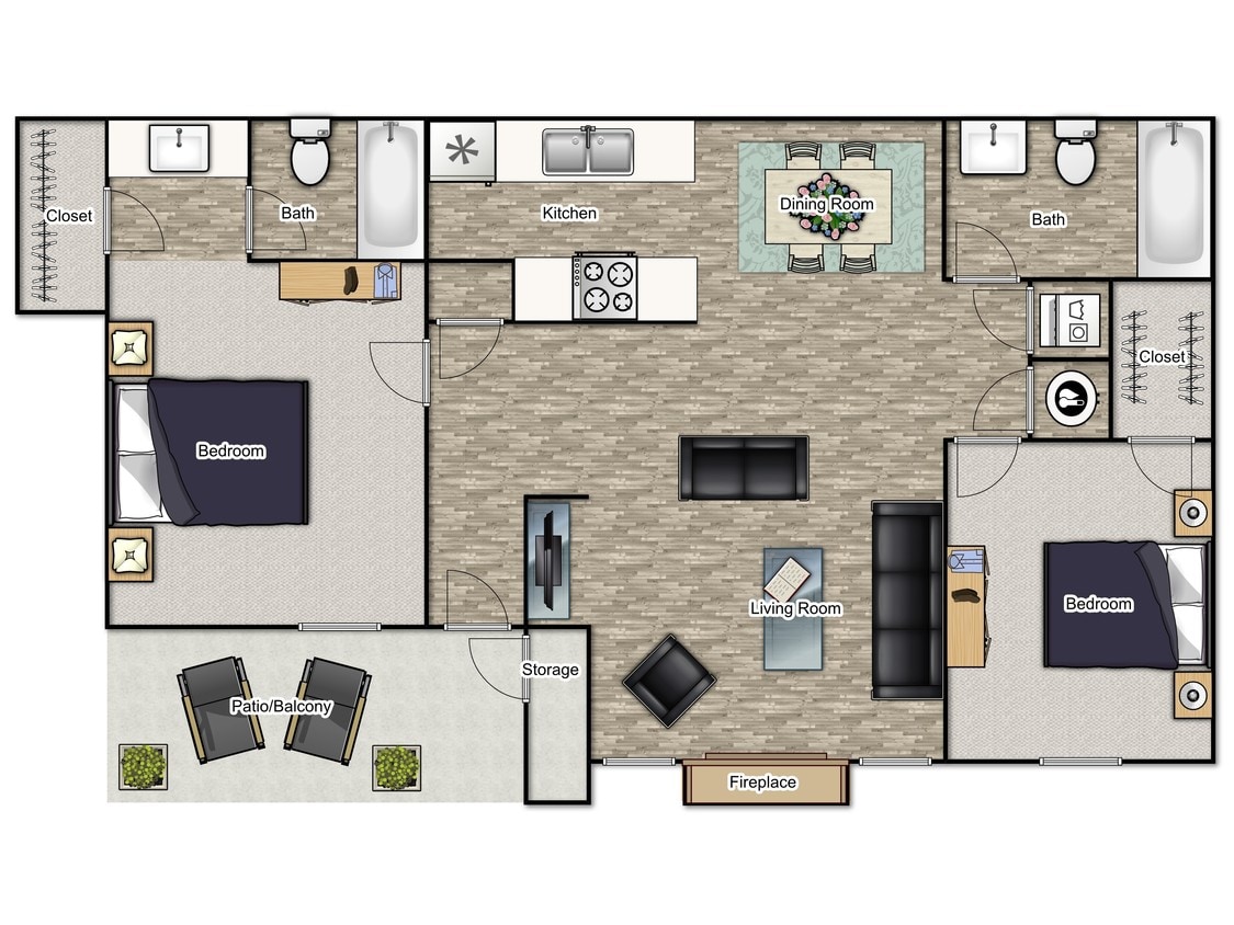 Floor Plan - Oleander