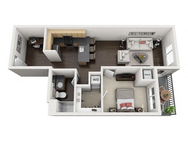 Floor Plan - The Piston