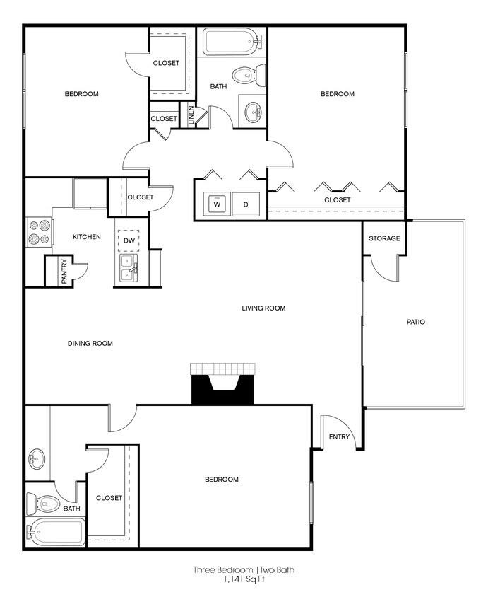 Mackenzie 3 Bed / 2 Bath 1141 - Mackenzie