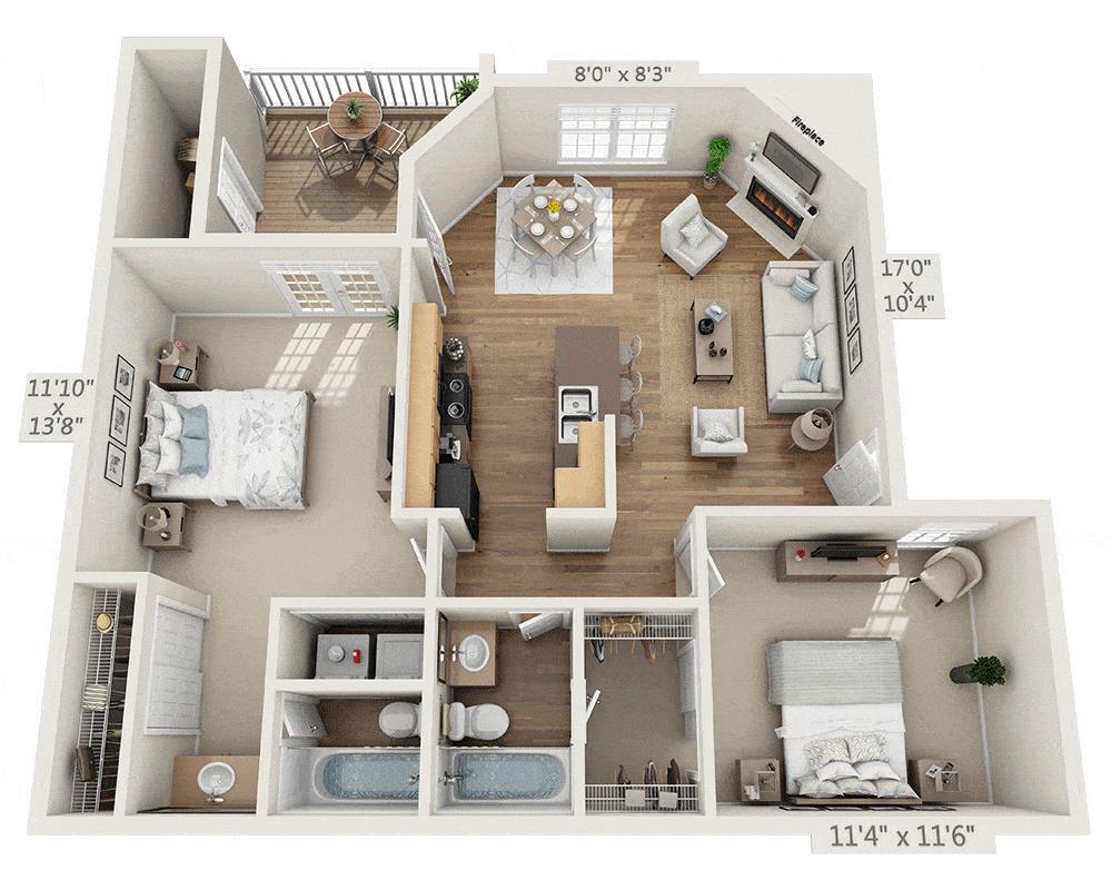 Floor Plan - Chesapeake