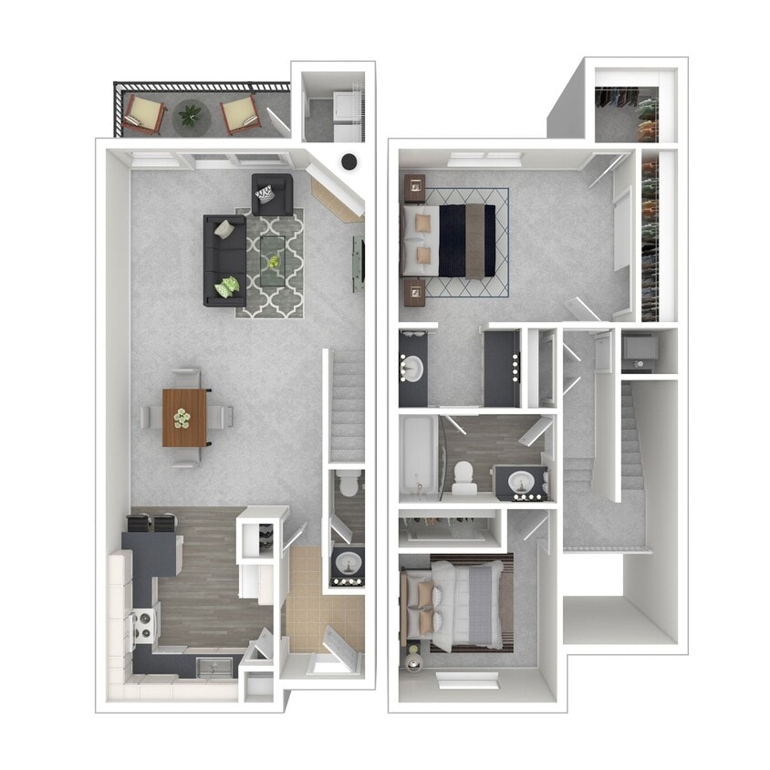 Floor Plan - 2x1.5