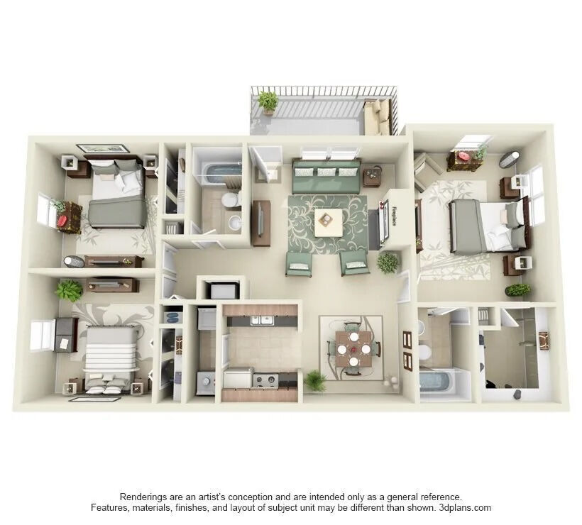 Floor Plan - The Kensington