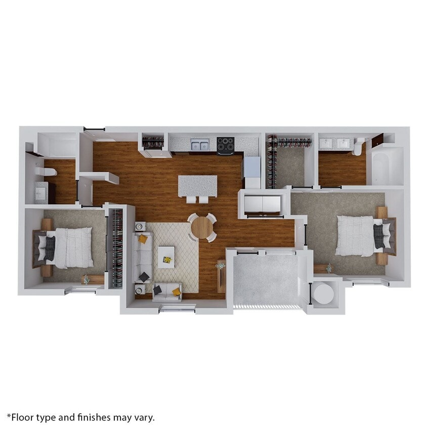 Floor Plan - Residence 9 Luxury